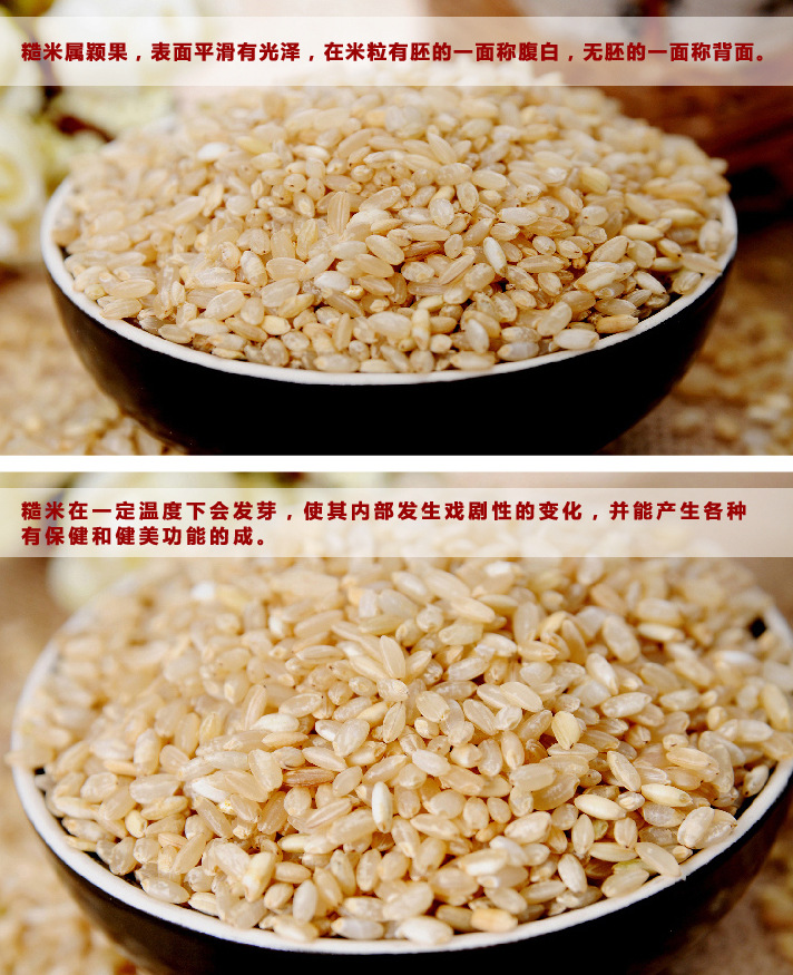 厂家直销 正宗黑龙江糙米东北大米糙米非转基因糙米400g/袋