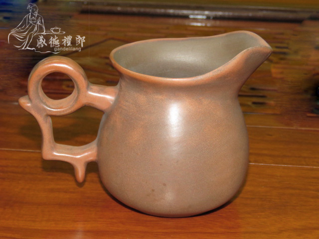 供应钦州窑变坭兴陶茶器 坭兴公道杯 茶海 批发价48元/个