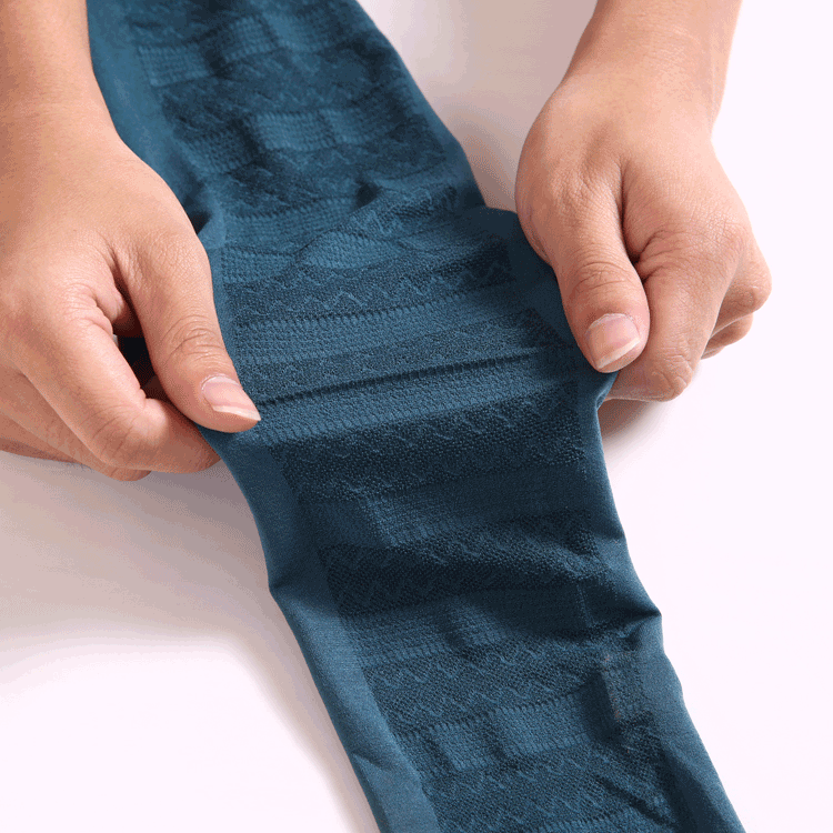 女士性感打底裤 120d天鹅绒连裤袜 波浪提花时尚外穿打底丝袜批发