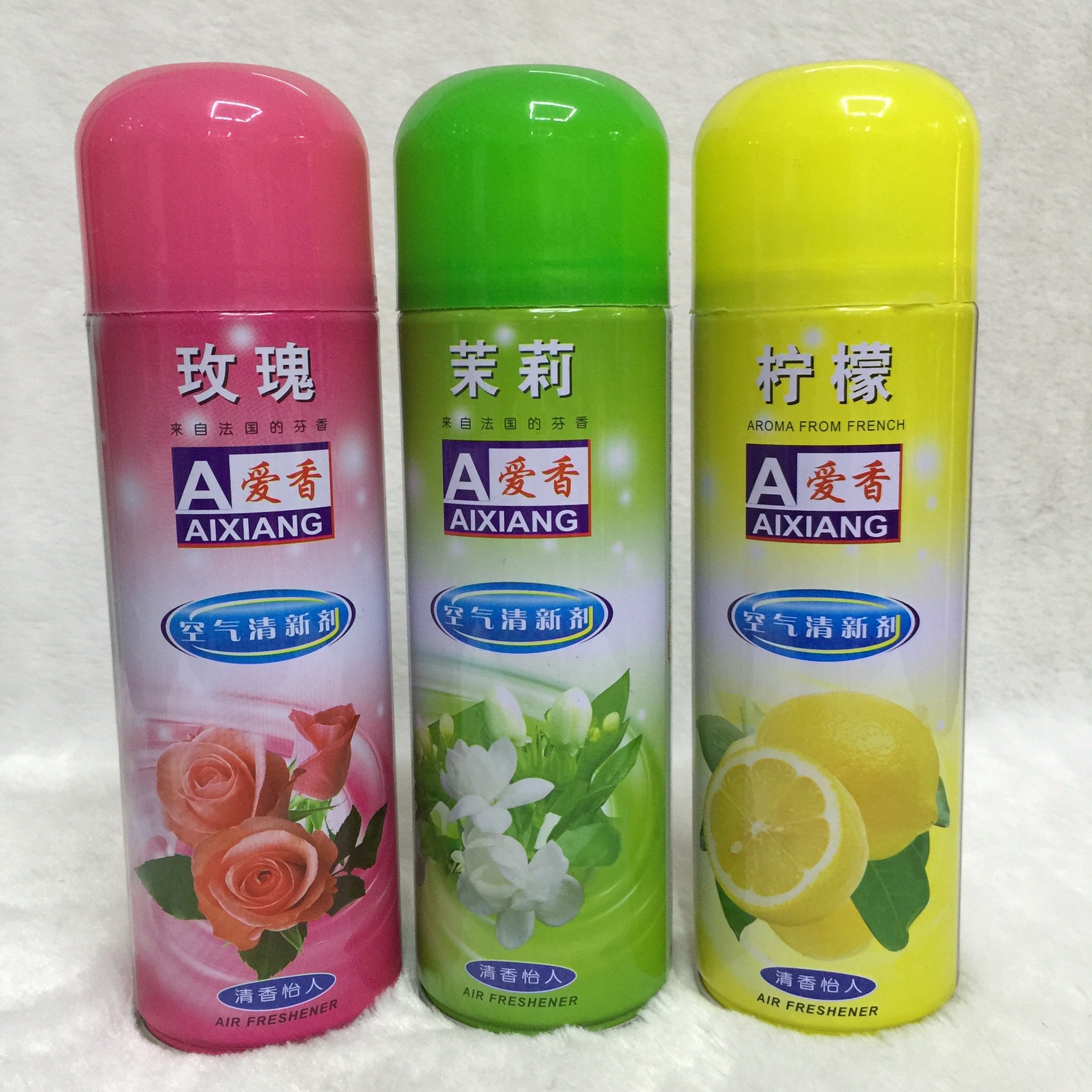 厂家直销 爱香 空气清新剂 450ml 40瓶/箱 各种香型 可混批