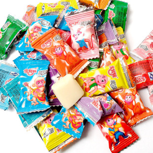 休闲零食批发 品牌金丝猴小奶糖 多口味多包装糖果 食品2kg