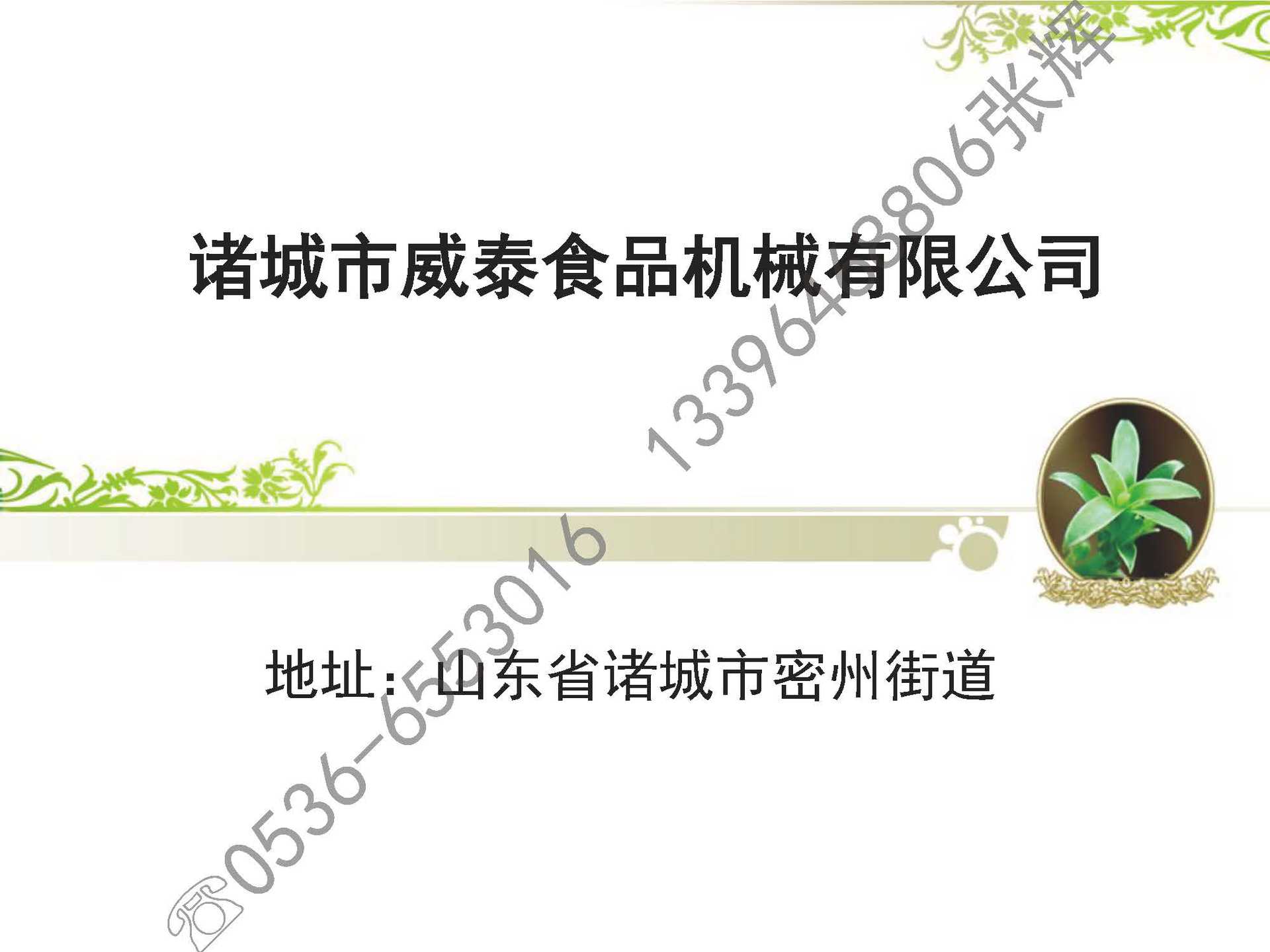 诸城市威泰食品机械有限公司_页面_01