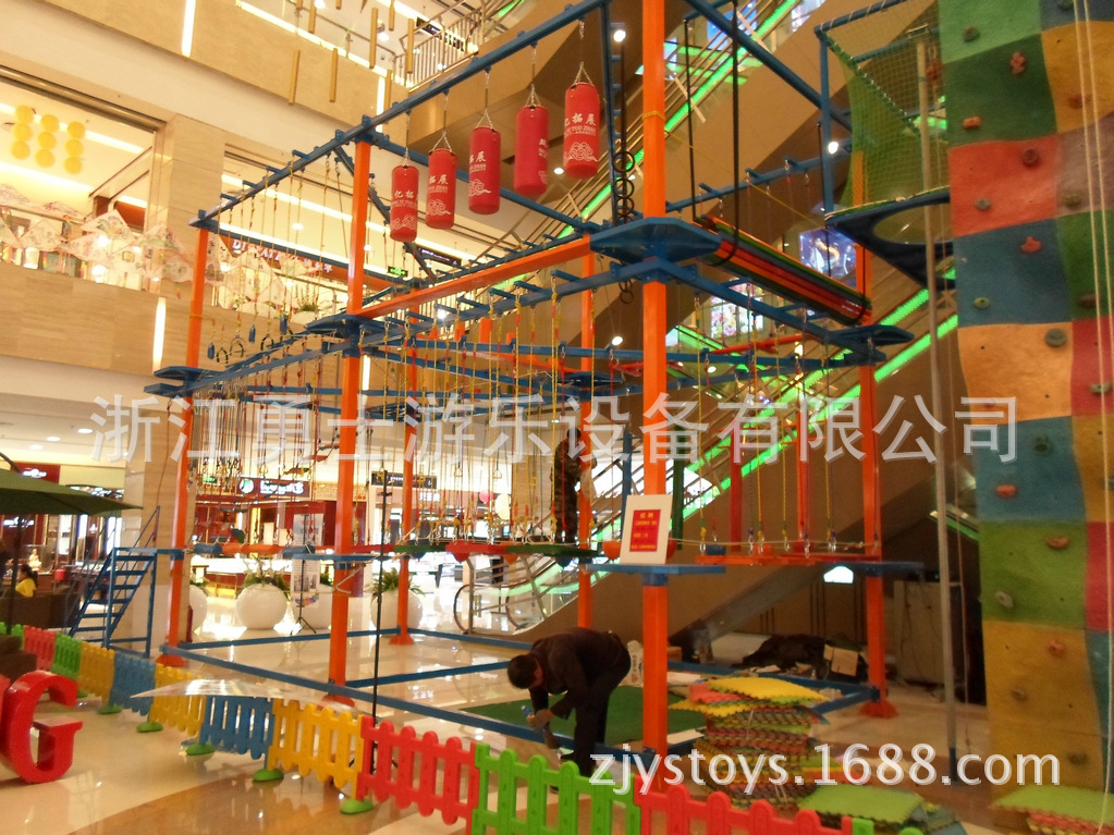 展乐园体能设备 拓展训练设备 儿童冒险乐园游