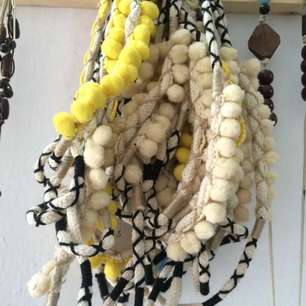 帽子装饰带棉线球麻绳编织品工艺品纸绳纸草 厂家专业定做批发