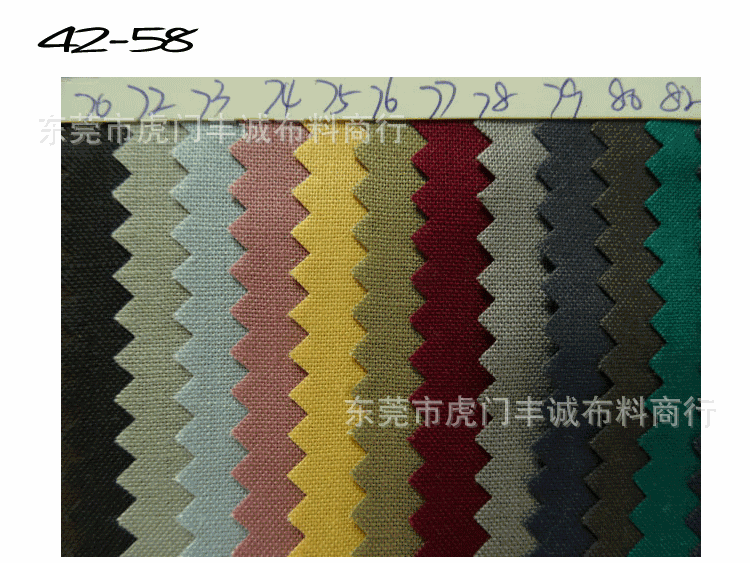 【现现货供应2060全棉平纹染色箱包里布料 大量批发20