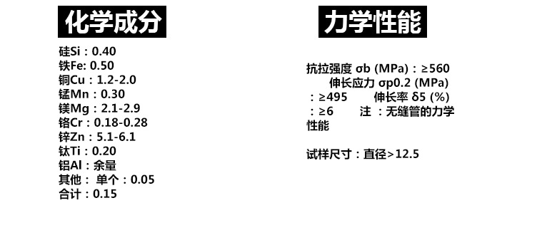 专业销售硬铝合金7075 7075铝板 铝合金铝板铝棒铝管