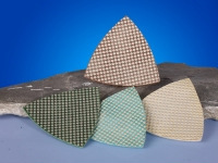 resin triangle polishing pads