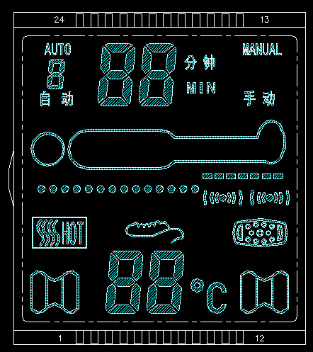 按摩椅LCD2