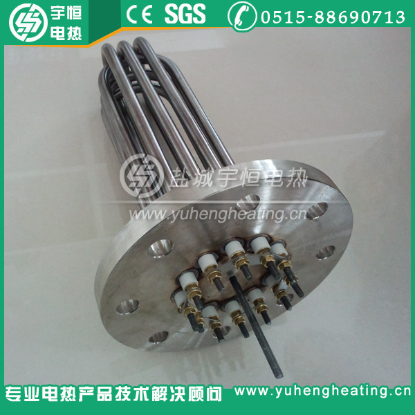 10KW锅炉法兰加热管