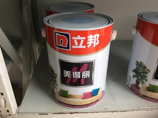 立邦漆美得丽内墙乳胶漆5l17l18l 涂料 油漆 墙面漆 家装漆