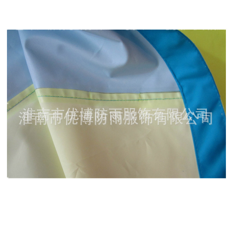 爆款韩版卡通儿童反光安全披风雨衣雨披