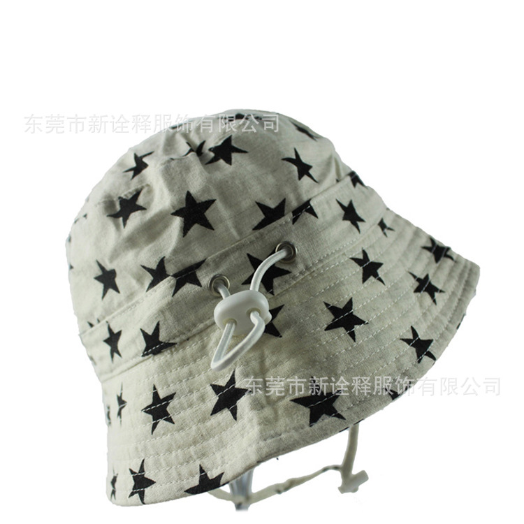 厂家批发外贸帽子纯棉韩国渔夫帽迷你版迷彩防晒遮阳盆帽外贸帽子