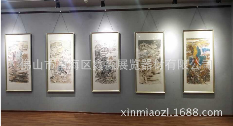 挂画l型铝条等    现货批发 所有l型墙壁挂画铝材为加厚3mm厚 颜色