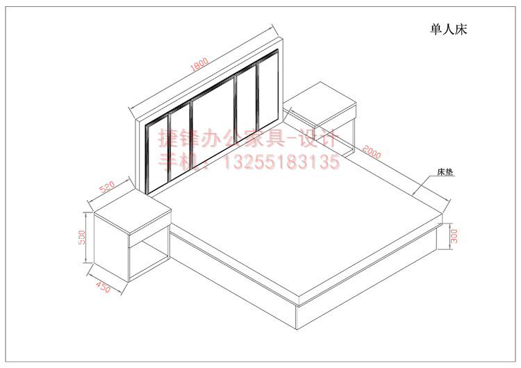 专业办公家具cad设计代画平面三维立体图结构绘图制图