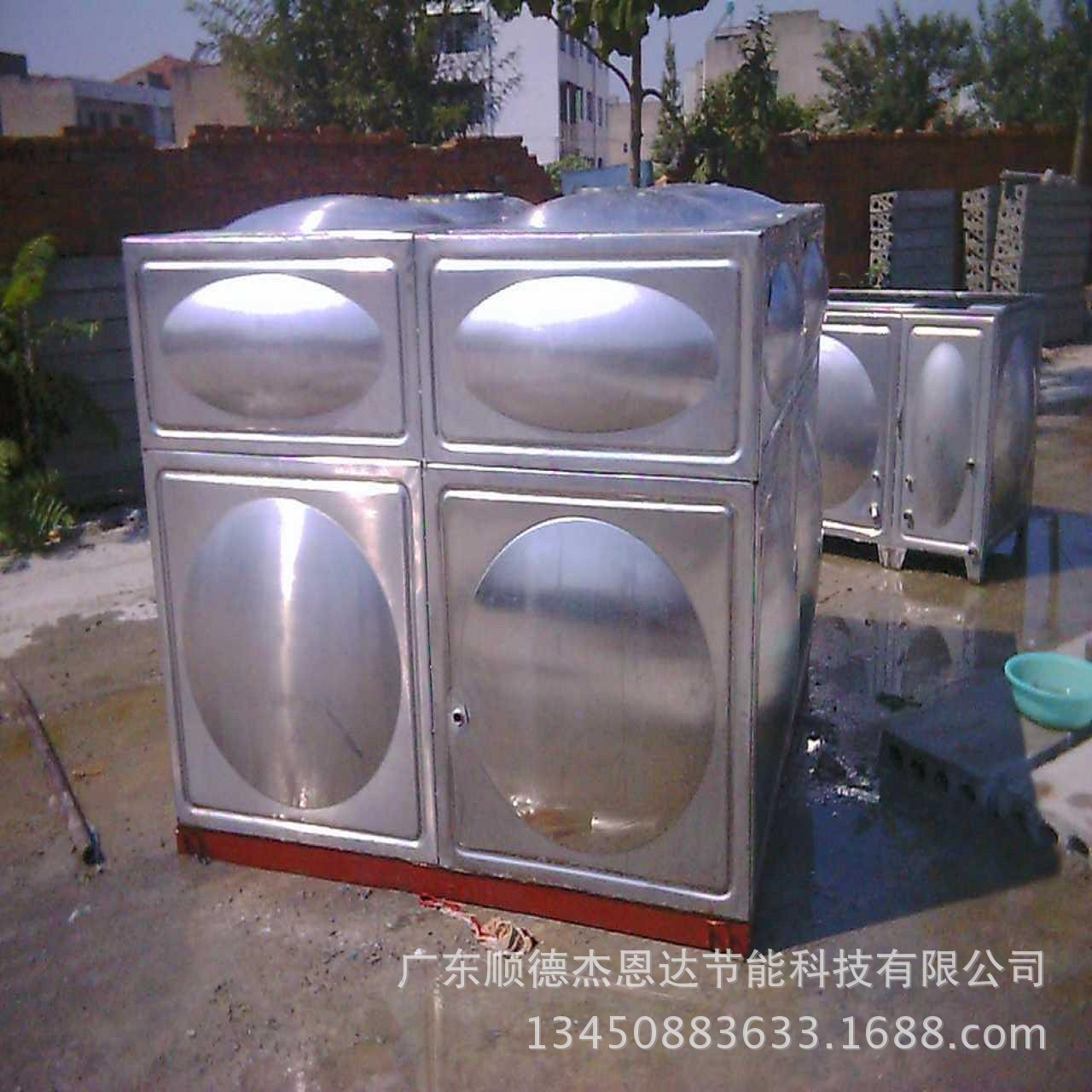 广东组合不锈钢方形水箱/方形冷水水箱厂家