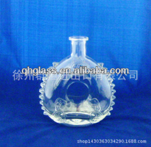 厂家生产晶白料玻璃瓶高白料玻璃洋酒瓶冰酒瓶保健养生酒瓶可定制