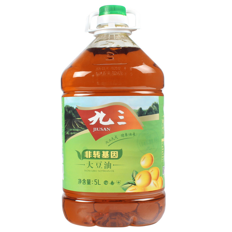 九三豆油 北大荒特产大豆 非转基因三级食用油 5l