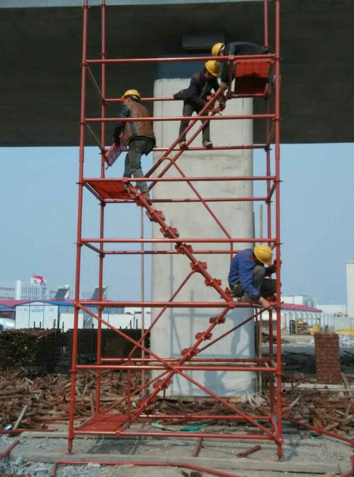 租赁销售回收1.5*2.4米加宽防滑型高墩桥梁路桥施工工程安全爬梯