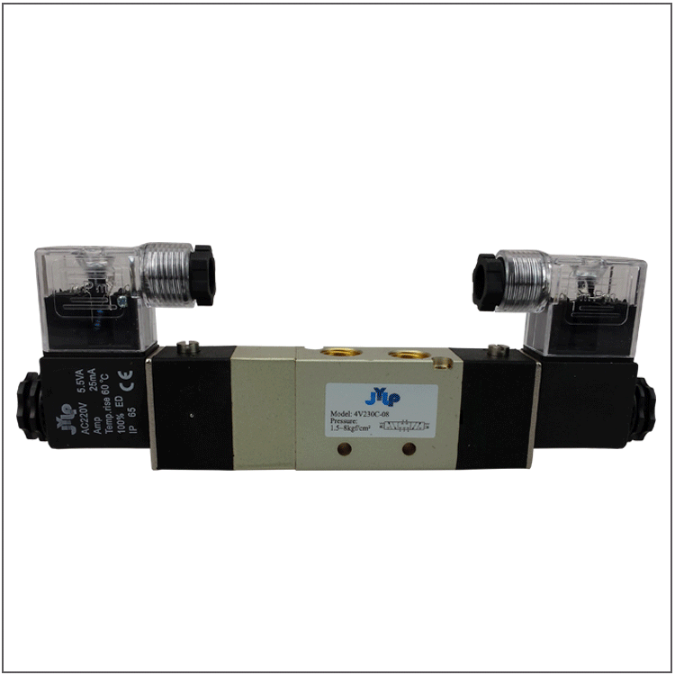 金熠气动元件批发4v230c-08电磁阀 三位五通4v精品微型电磁阀线圈