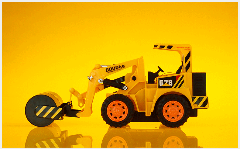 厂家直供 猎豹王线控玩具 1:1仿真车模型 遥控压路工程车