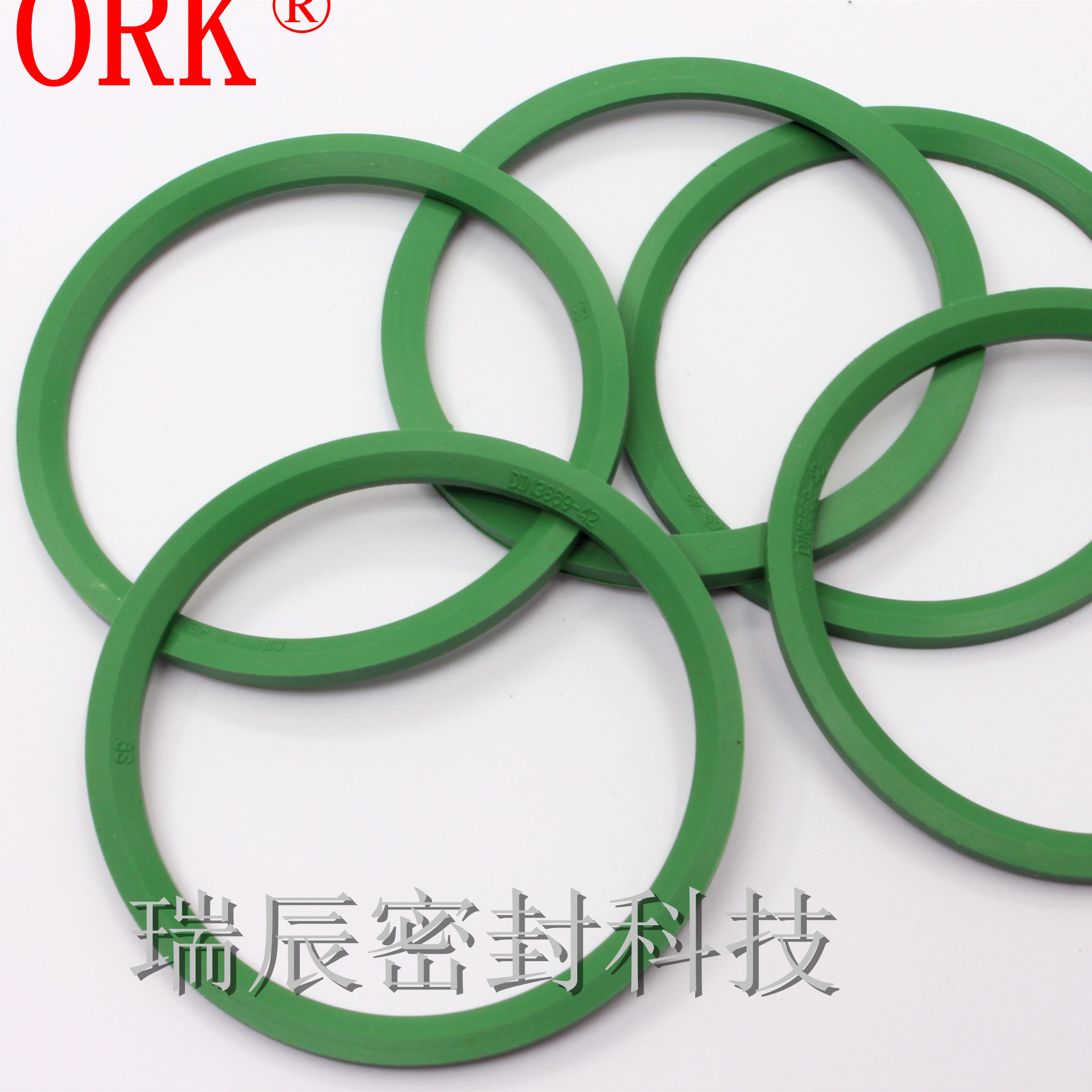 绿色氟橡胶ed圈 斜角垫圈 fkm斜角垫圈 ed圈丁晴胶 厂家直销