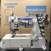 朗邦500三針五線綳縫機法蘭絨毛毯領子包邊綳縫機工業縫紉機坎車