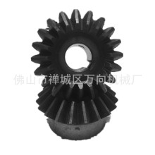 廠家供應M8 30齒傘齒輪制作各類非標萬向節聯軸器硬齒面渦輪