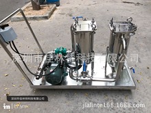 潤滑油過濾器 雙筒過濾器圖片 移動式潤滑劑除雜過濾器