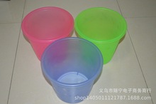 廠家直銷  實心垃圾桶 塑料垃圾桶  家居用品 二元百貨批發