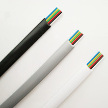 現貨 20251 6芯扁平電話線 28AWG 無氧銅 6芯扁平信號線 6芯網線