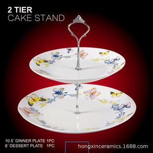 THREE TIER CAKE STAND FRUIT PLATE մӵˮPcP