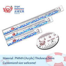亞克力20cm30cm40cm學生繪圖直尺廠家直批多種尺寸尺