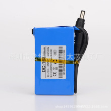 廠家直銷12V大容量多用途可充備用鋰電池(1800mAh)