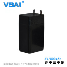 批發4V蓄電池800MAH電動玩具台燈手電筒電蚊拍1.2AH鉛酸電池批發
