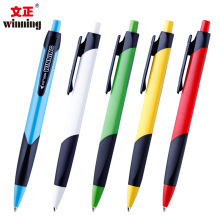 文正2055A塑料圓珠筆 廠家批發辦公文具三角型筆 創意禮品廣告筆