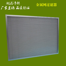 不銹鋼初中效鋁網可清洗金屬網過濾器耐高溫濾網耐酸鹼金屬過濾網