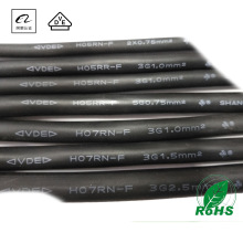 現貨防水VDE橡膠線 H07RN-F歐規歐標2-5芯國標3C電源線