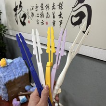 加工定制靜電除塵撣專用手柄可折疊塑料手柄家用清潔伸縮折疊手柄