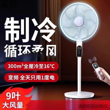 新款能效風扇落地扇家用立式卧室電風力超靜音小型大一級2024電扇