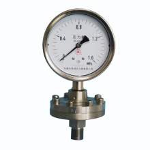 雪浪特種儀表 Y100-ML系列隔膜式不銹鋼耐震壓力表 不同規格可訂