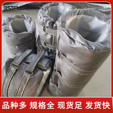注塑機隔熱保溫套可拆卸式防火套非標工業耐高溫玻纖三通隔熱罩