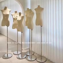 服裝店高檔模特展示架買手店扁身平胸模特女裝店韓版櫥窗人台道具