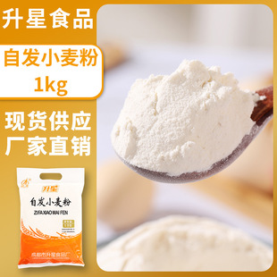 廠家直銷小麥自發粉 1kg預拌粉包子粉饅頭粉發糕發酵雜糧全麥