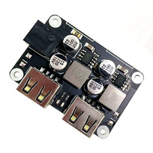 雙USB快充降壓模塊 DC-DC 6-30V 24W*2 手機充電頭 支持QC2.0 3.0
