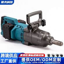外貿超大電動扳手大扭力電動扳手汽修專用大風炮無刷鋰電沖擊扳手