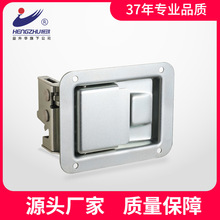 恆珠MS839-4-2面板型平面提拉扣手搭扣鎖 廂式貨車工程房車門鎖