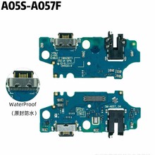 適用三星A05S尾插小板充電送話器總成SAM A05S小板USB接口帶ic