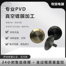 不銹鋼配件PVD真空鍍膜槍灰色金色 不銹鋼PVD電鍍金色加工