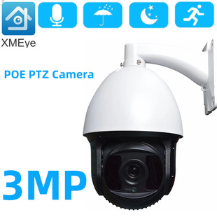 ܸC3MP POE 4K PTZ IP Camera 30x 360̨WjC