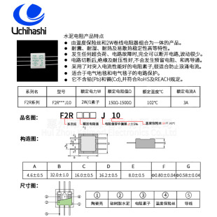 ձȘF2R152J10ˮ2W 1.5KΩ 102 3A ͨ^PSE